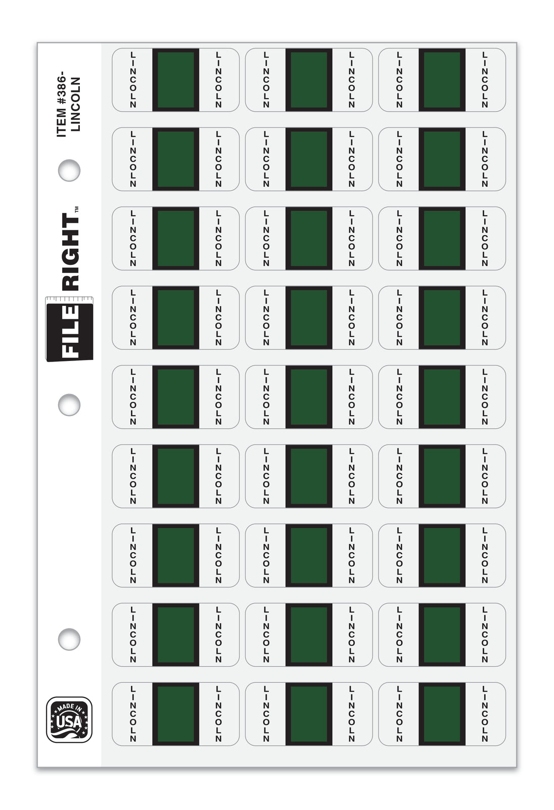 File Right Color-Code Auto-Makes - Ringbook