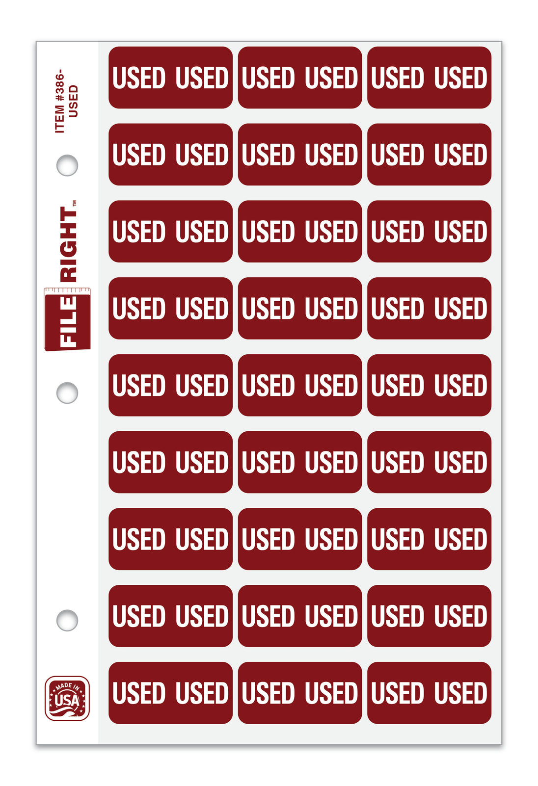 File Right Color-Code Auto-Makes - Ringbook