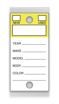 Genuine Versa-Tag Key Tags-Color Top