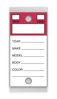 Genuine Versa-Tag Key Tags-Color Top