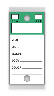 Genuine Versa-Tag Key Tags-Color Top