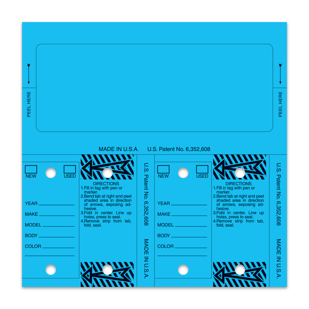 Control Tags - Blank