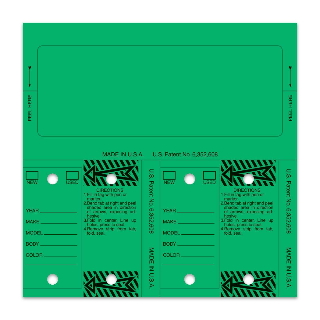 Control Tags - Blank