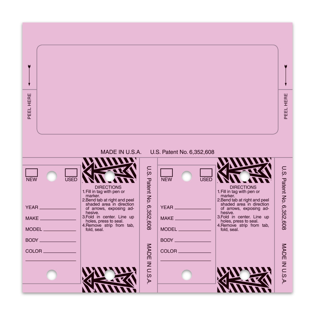 Control Tags - Blank