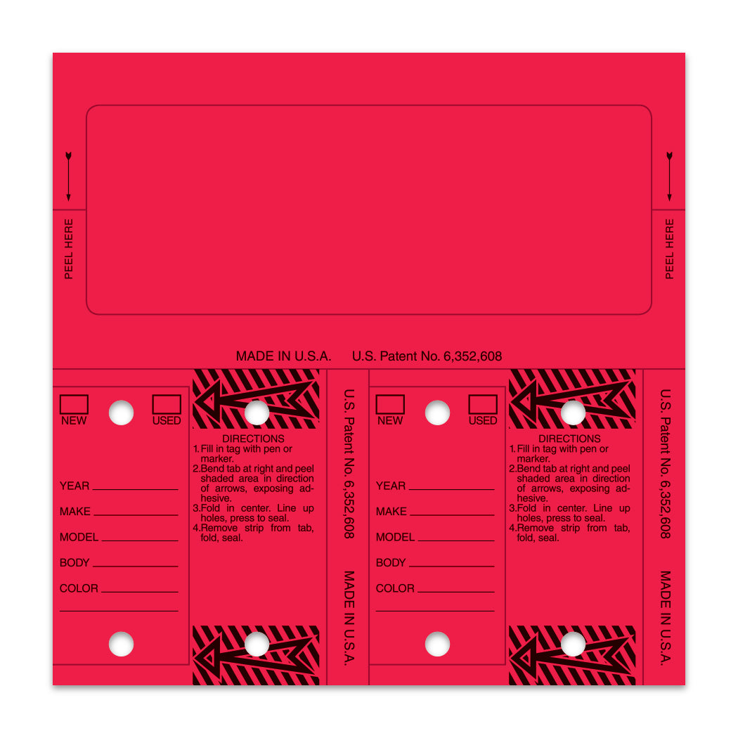 Control Tags - Blank