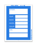 Kleer-Bak Stock Stickers