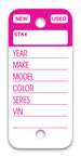 Top Stripe Key Tags