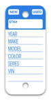 Top Stripe Key Tags