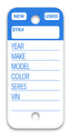Top Stripe Key Tags