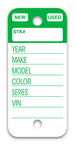 Top Stripe Key Tags