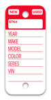 Top Stripe Key Tags