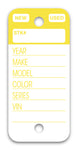 Top Stripe Key Tags