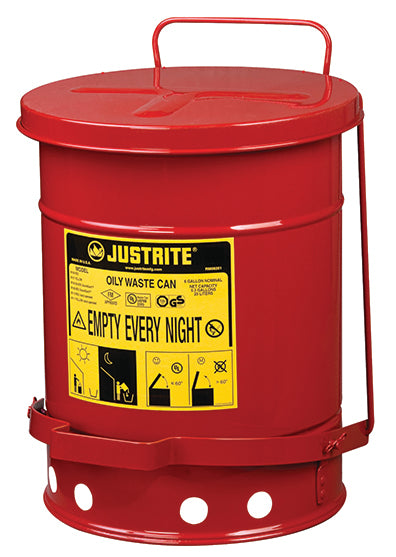 Oily Waste Cans - 6 Gallon