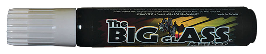 Big Glass Marker - White