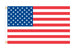 American Flag - Nylon w/Embroidered Stars & Sewn Stripes