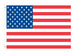 American Flag - Nylon w/Embroidered Stars & Sewn Stripes