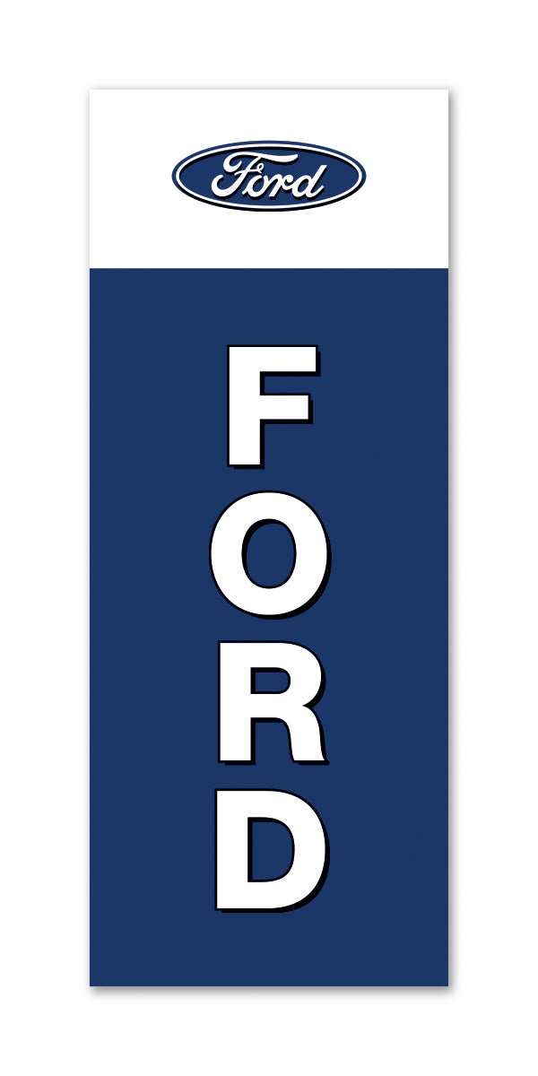 Flat Top Swooper Banner - FORD LRG - Qty. 1