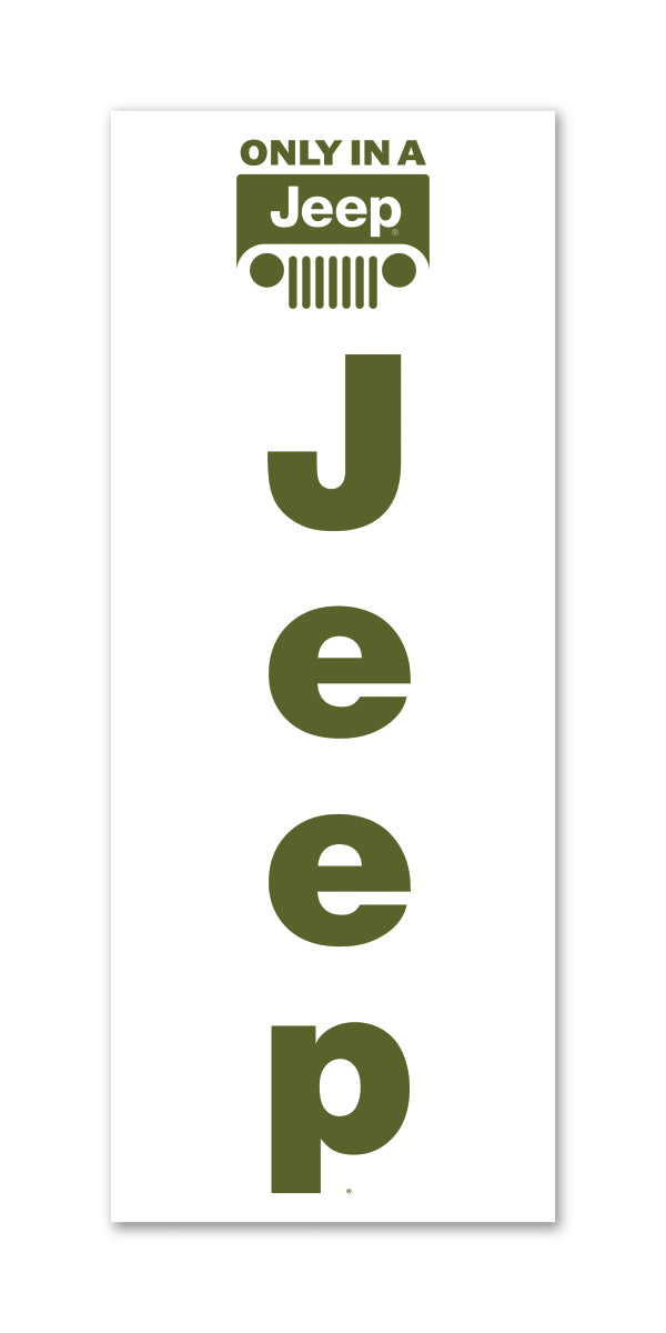 Flat Top Swooper Banner - JEEP LRG - Qty. 1