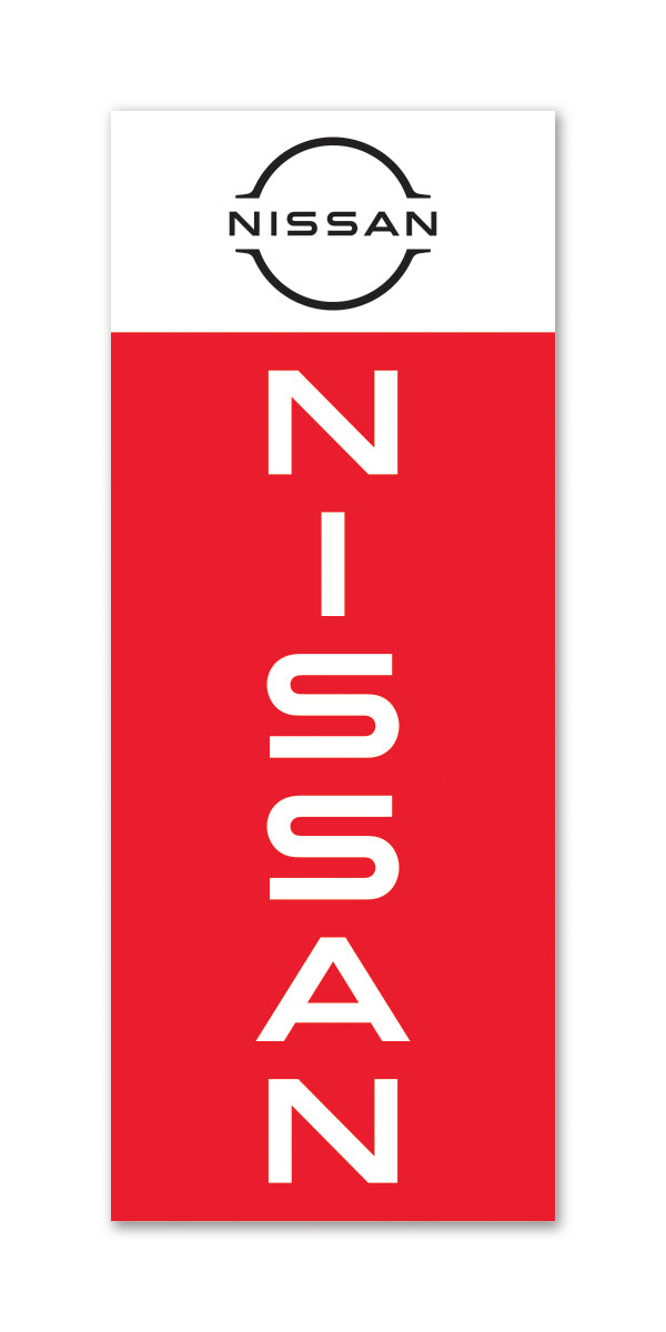 Flat Top Swooper Banner - NISSAN LRG - Qty. 1