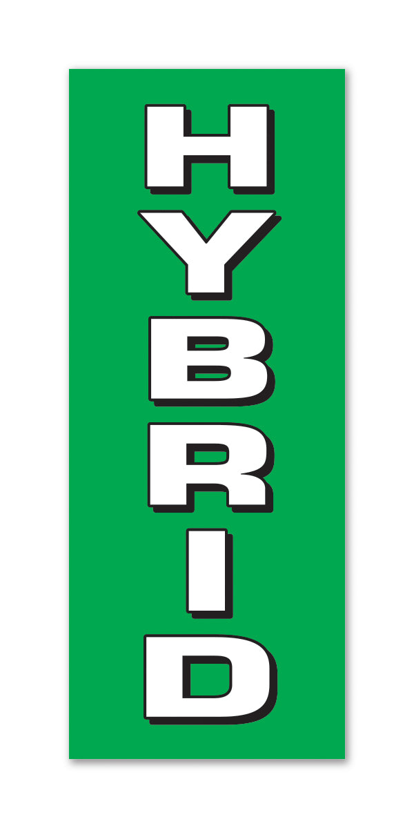 Flat Top Swooper Banner - HYBRID LRG - Qty. 1