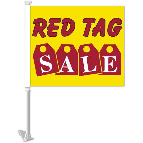 Clip-On Window Flags - Standard