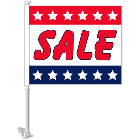 Clip-On Window Flags - Standard