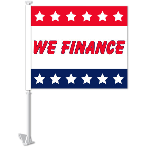 Clip-On Window Flags - Standard