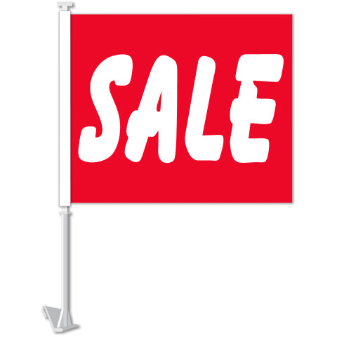 Clip-On Window Flags - Standard
