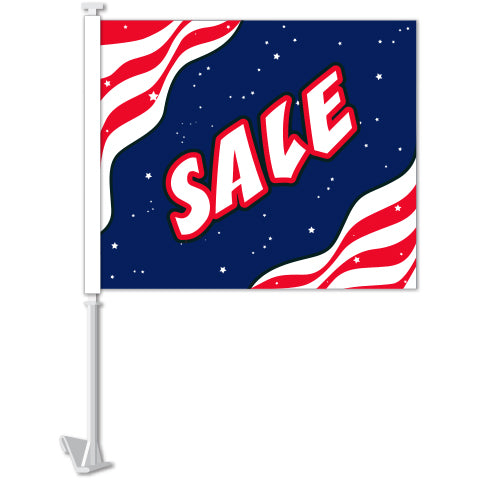 Clip-On Window Flags - Standard