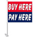 Clip-On Window Flags - Standard