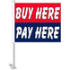 Clip-On Window Flags - Standard