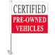 Clip-On Window Flags - Standard