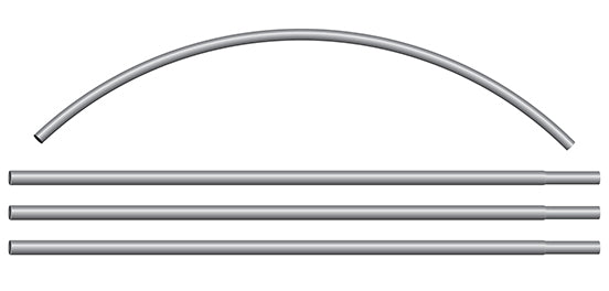 4 pc. Pole Set - Swooper Banner