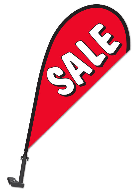 Clip-On Paddle Flags