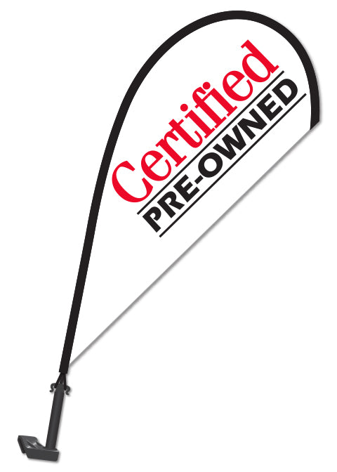 Clip-On Paddle Flags