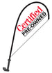 Clip-On Paddle Flags