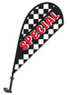 Clip-On Paddle Flags