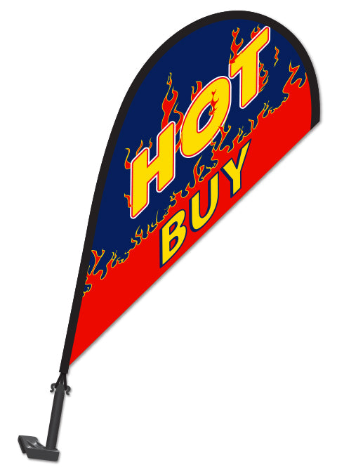 Clip-On Paddle Flags