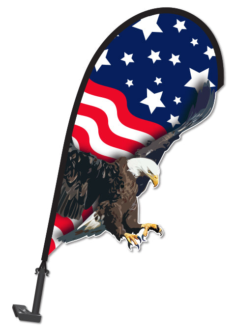 Clip-On Paddle Flags