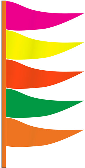 Antenna Flags - Plasticloth