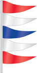 Antenna Flags - Plasticloth