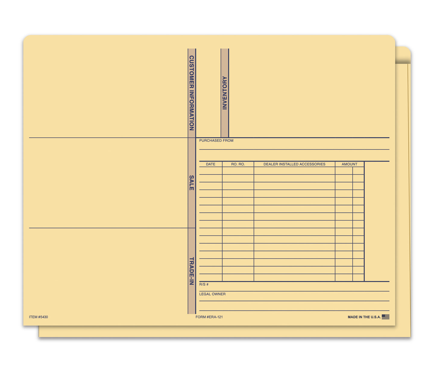 ERA* Deal Envelope (Deal Jacket) - Pack of 100
