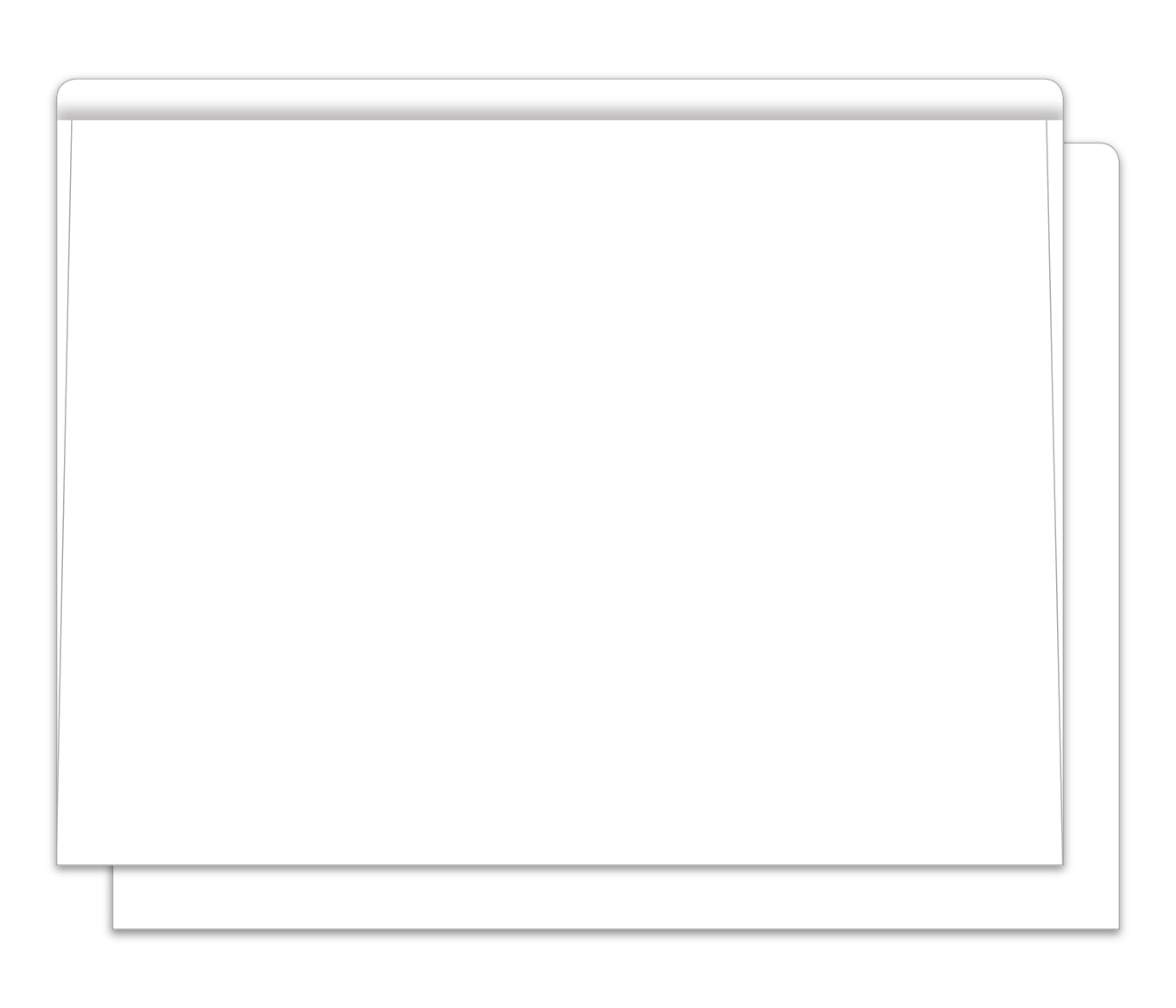 Heavy Duty Deal Envelopes (Deal Jackets) - Plain [Packs of 500]