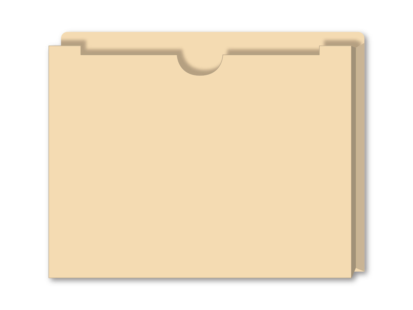 Expandable Vehicle Deal Jackets, 2" Gusset - MANILA - Box of 50