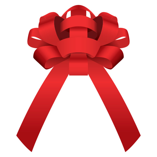 Car Bows - 30" Shiny Vinyl Bow