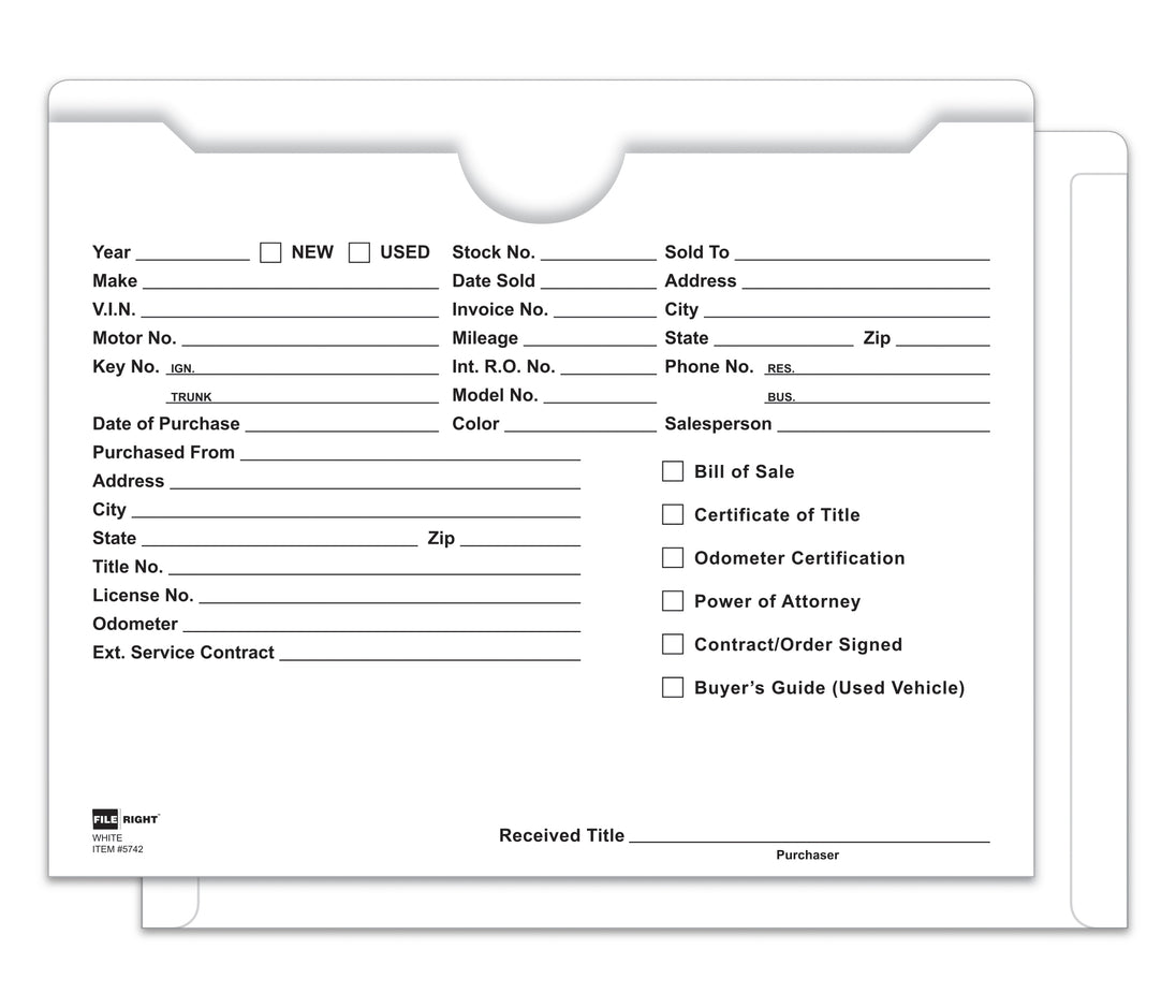 Ultra heavy Duty Deal Jackets - Printed (Packs of 100)