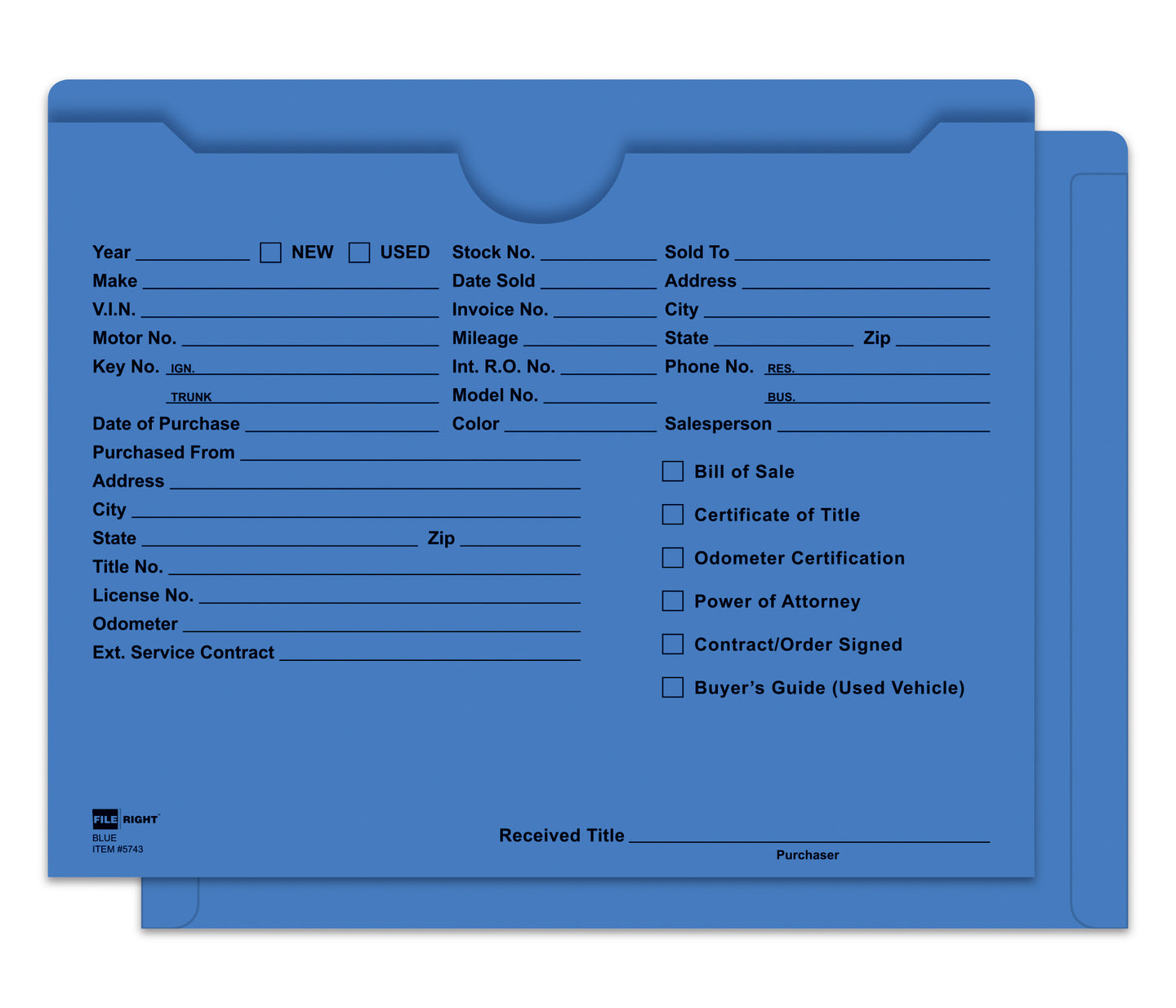 Ultra heavy Duty Deal Jackets - Printed (Packs of 100)