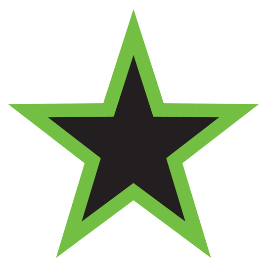 5" Star Window Stickers