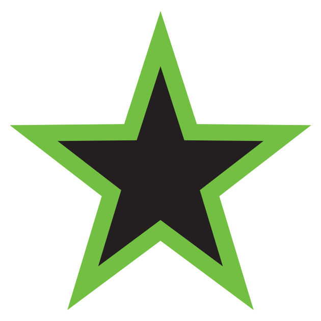 5" Star Window Stickers