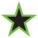 5" Star Window Stickers
